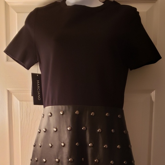 $198 Guess Marciano Genuine Leather Dress - Picture 5 of 5